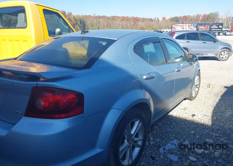 2013 Dodge Avenger Sxt из США, поврежденный, VIN 1C3CDZCG7DN526363